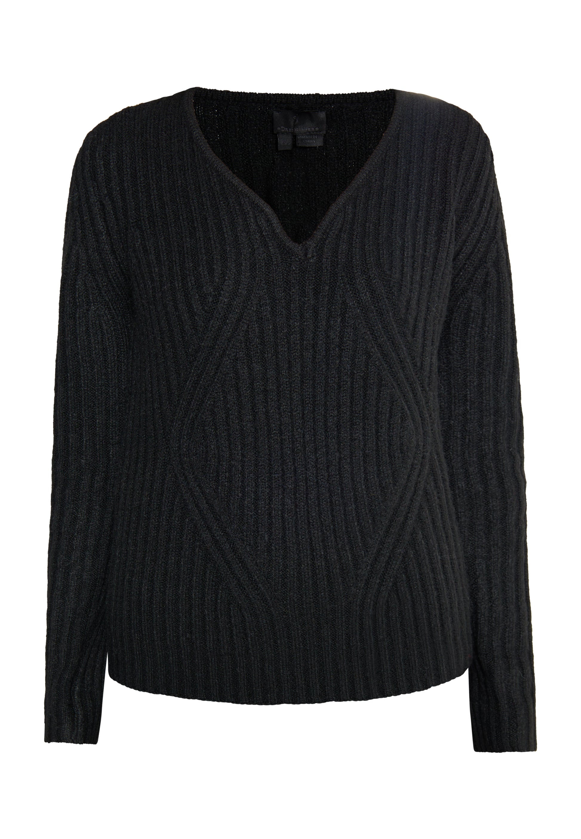 Dreimaster klassischer Damen-Strickpullover