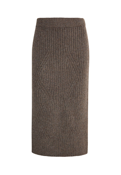 Dreimaster Klassik Damen Strickrock