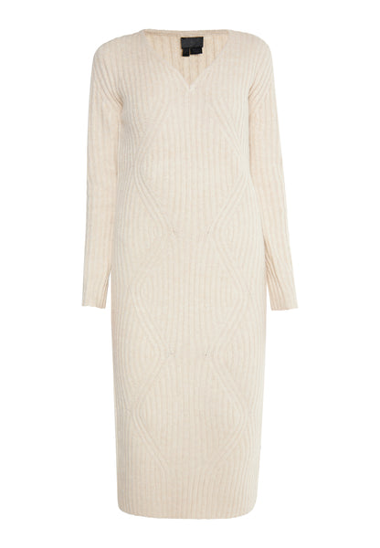 DreiMaster Klassik damska dzianinowa sukienka