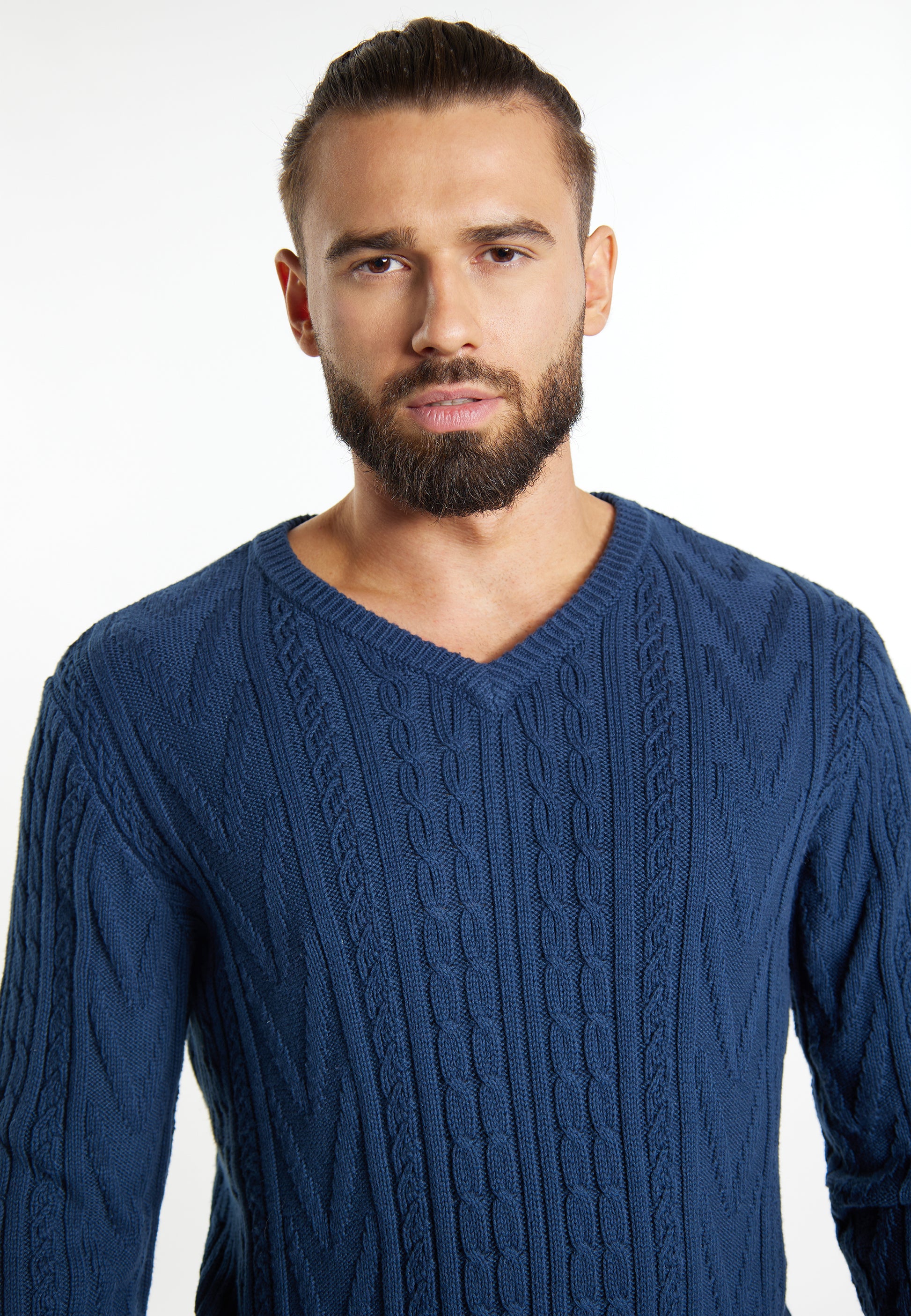 Dreimaster Vintage Herren Strickpullover
