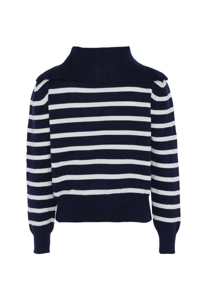 Dreimaster maritim Damenpullover mit Streifen