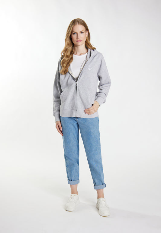 Dreimaster Maritim Damen Kapuzenjacke