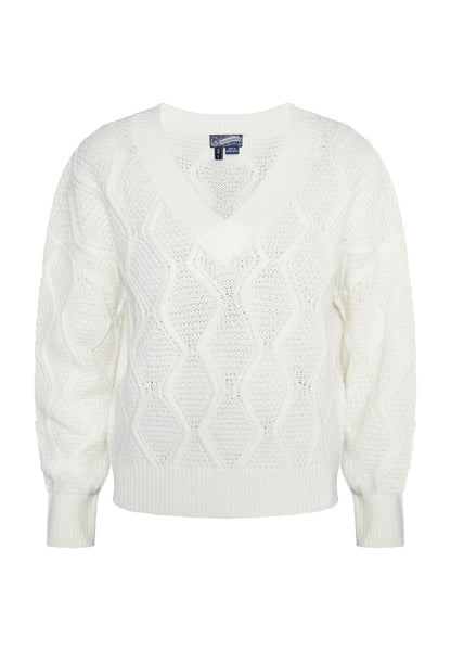 Dreimaster Vintage Damen Strickpullover