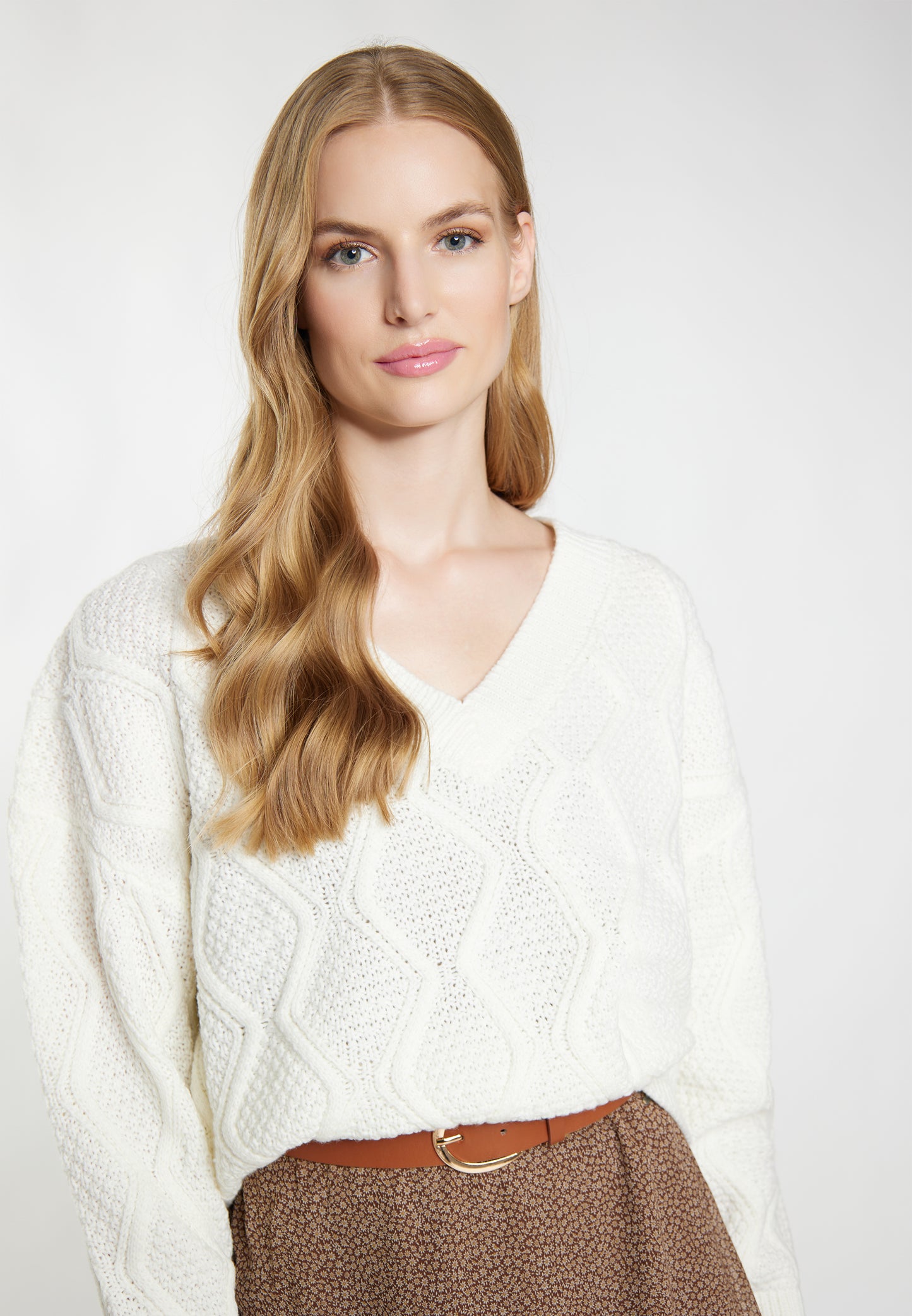 Dreimaster Vintage Damen Strickpullover