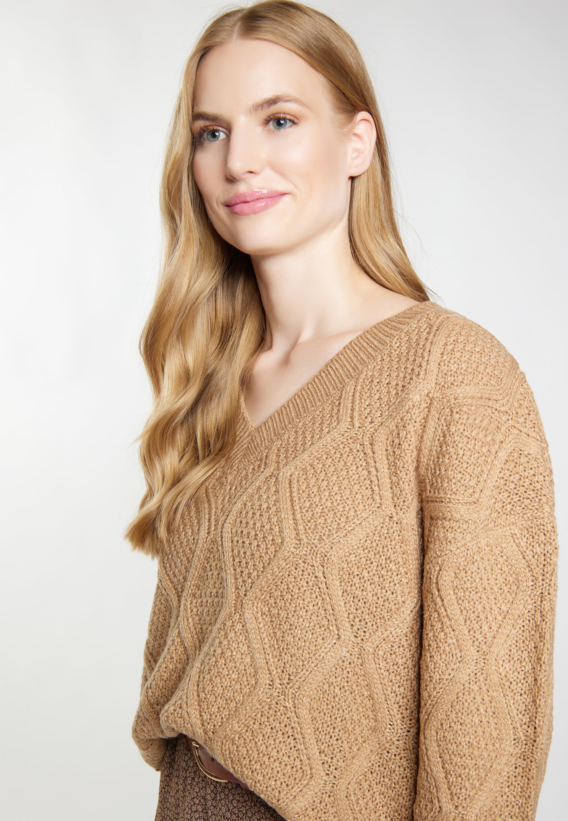 Dreimaster Vintage Damen Strickpullover