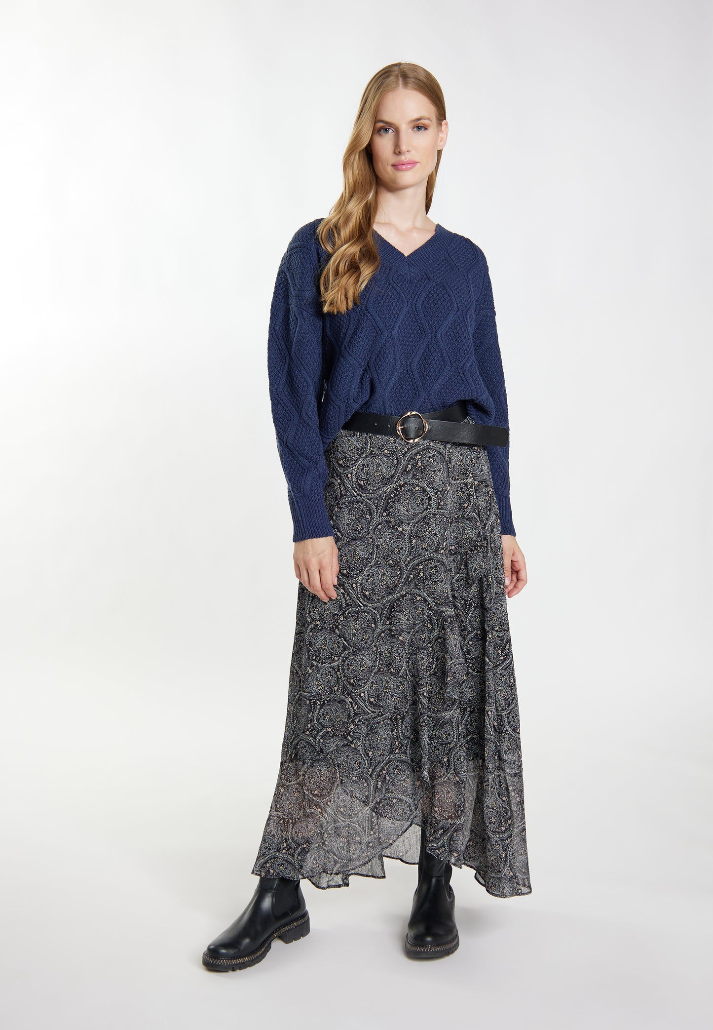 Dreimaster Vintage Damen Strickpullover