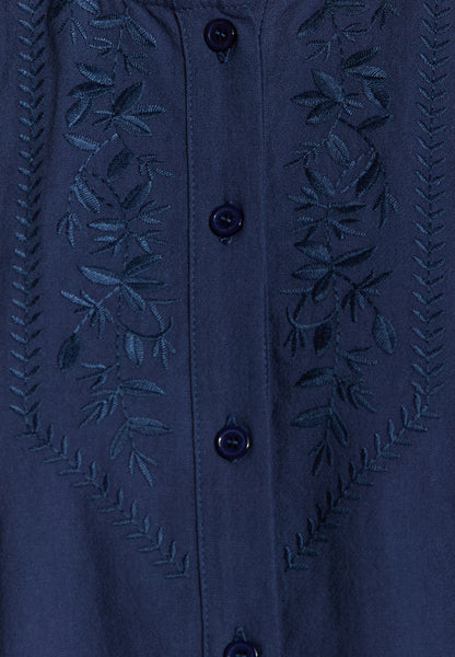 Dreimaster Vintage Damen Bluse