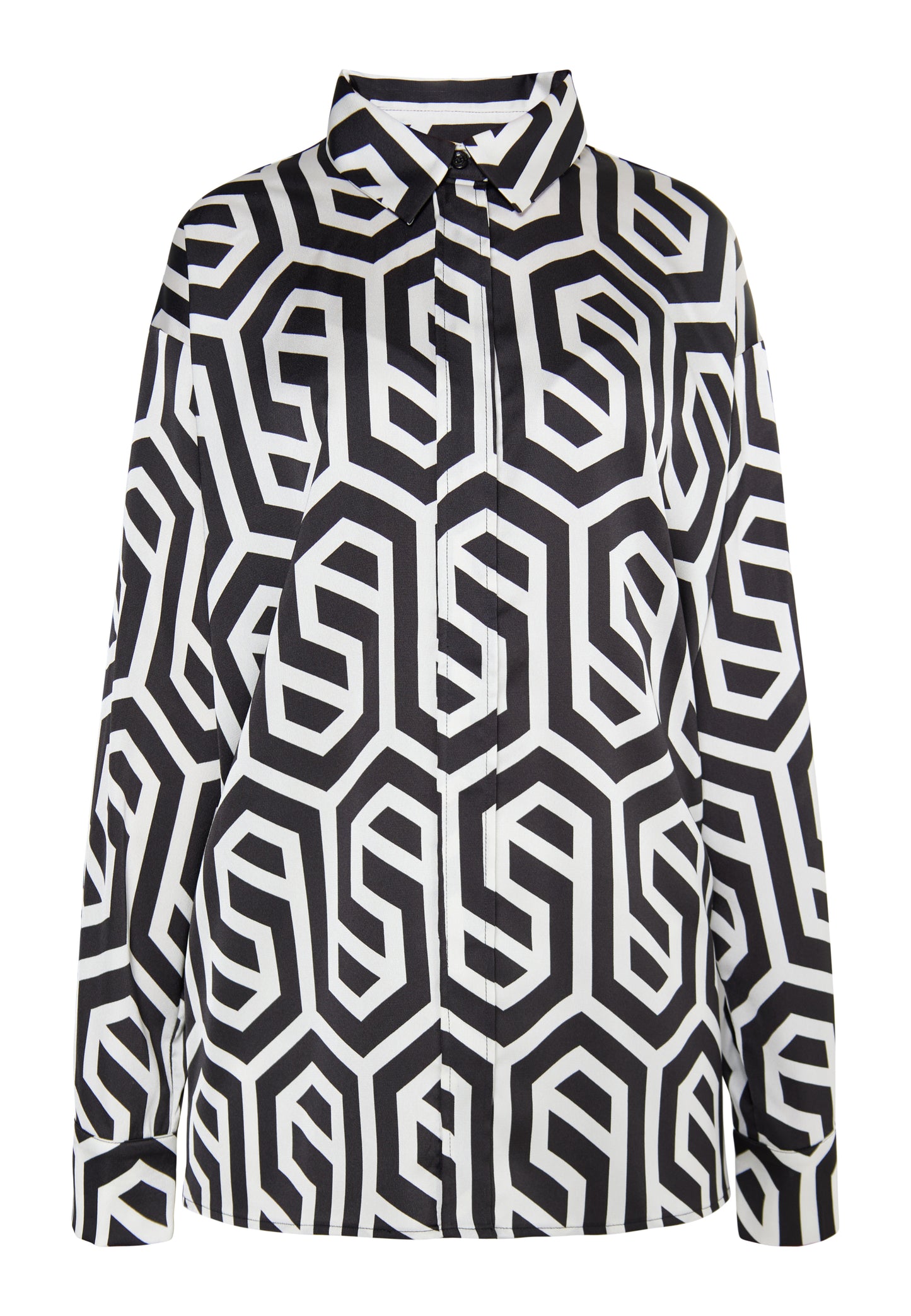 DreiMaster Klassik damska bluzka koszulowa