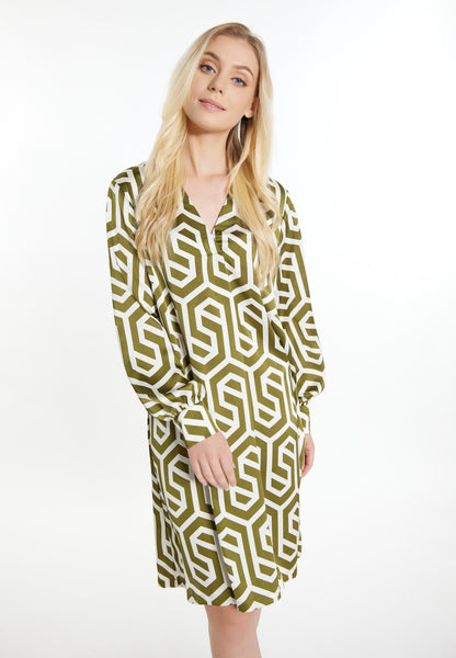 DreiMaster Klassik damska sukienka midi