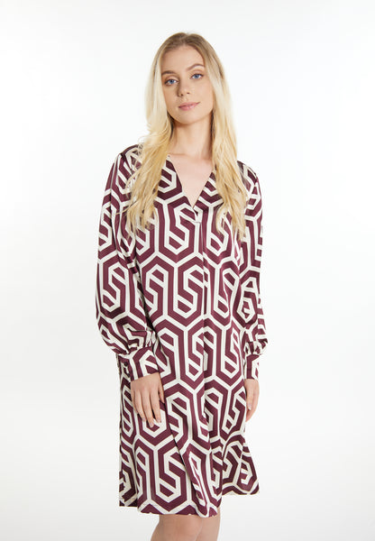 DreiMaster Klassik damska sukienka midi