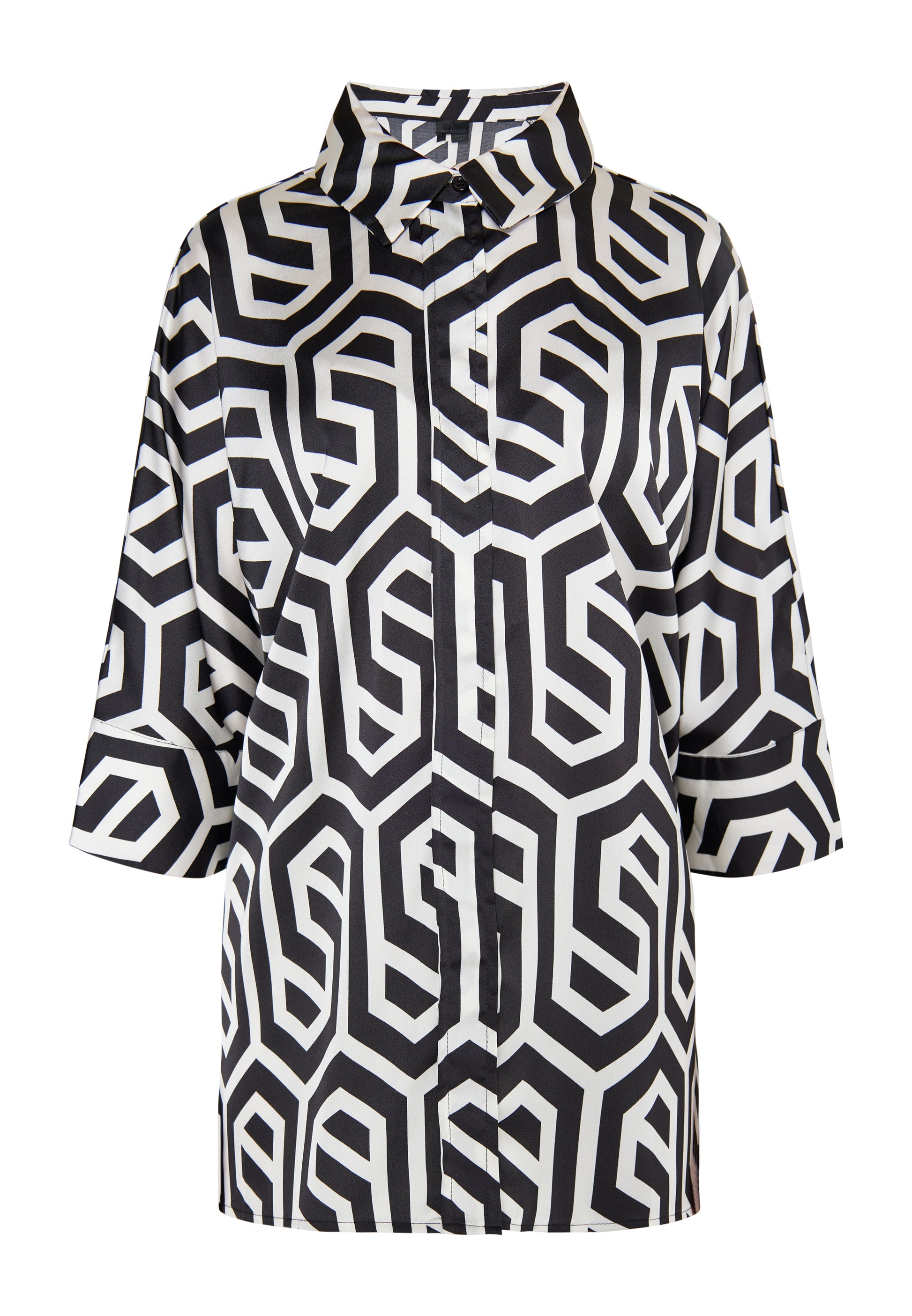 DreiMaster Klassik damska bluzka koszulowa