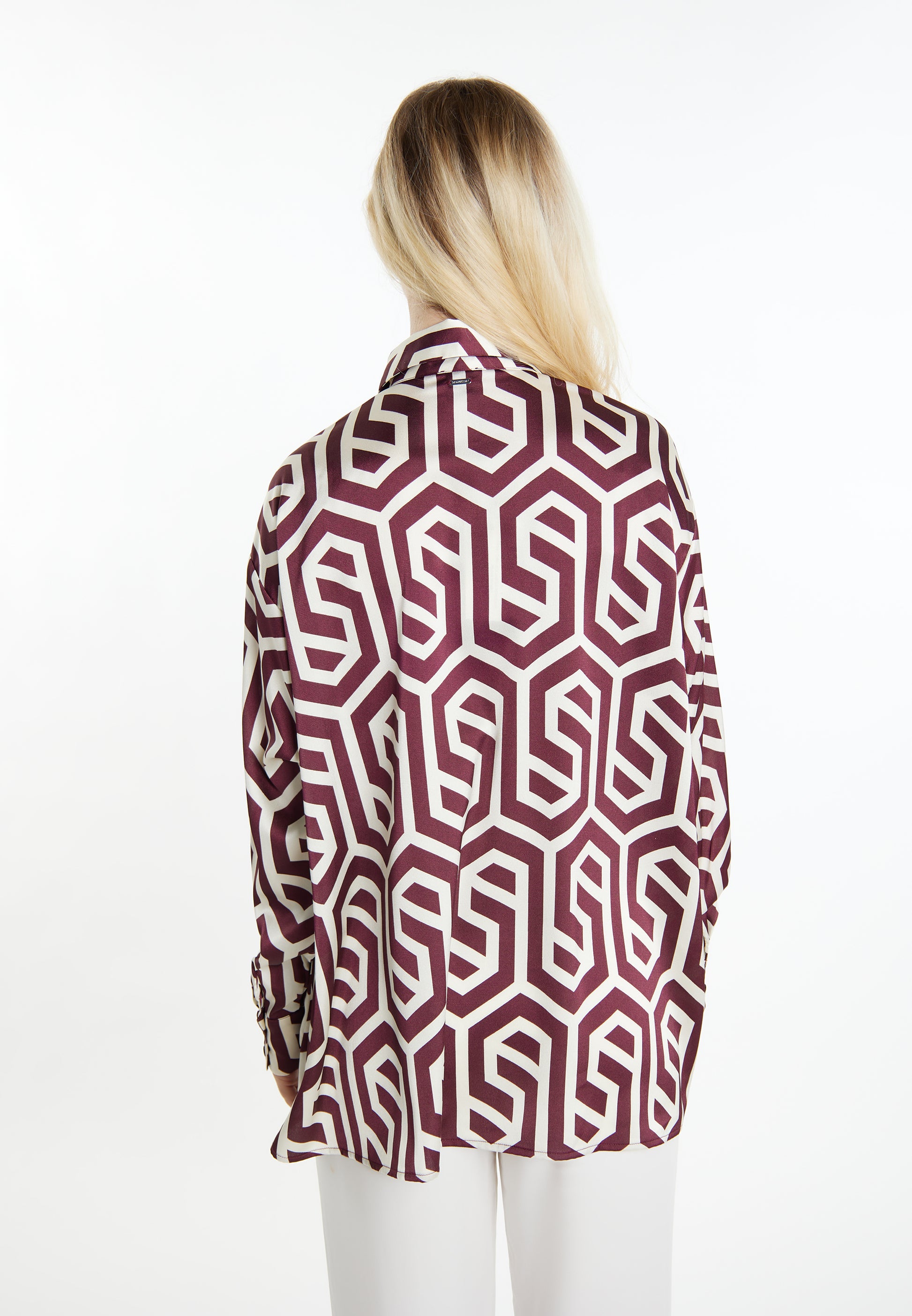 DreiMaster Klassik damska bluzka koszulowa