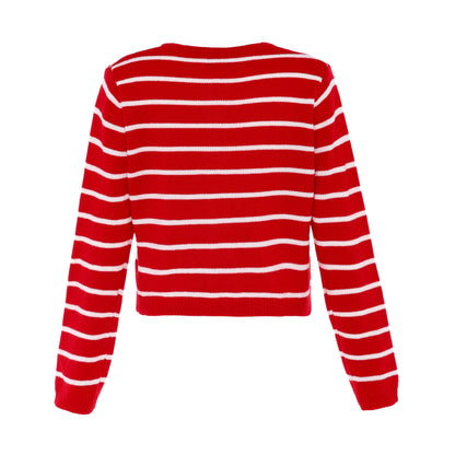 Dreimaster maritimer Damen-Cardigan