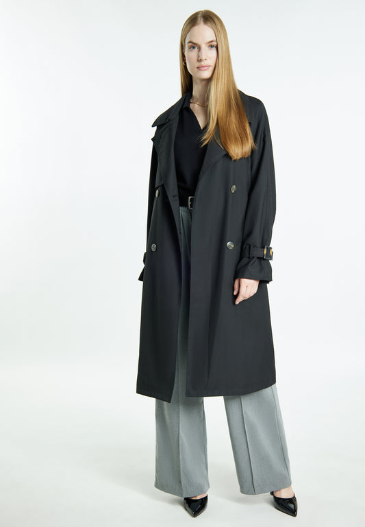 Dreimaster Klassik Damen Trenchcoat