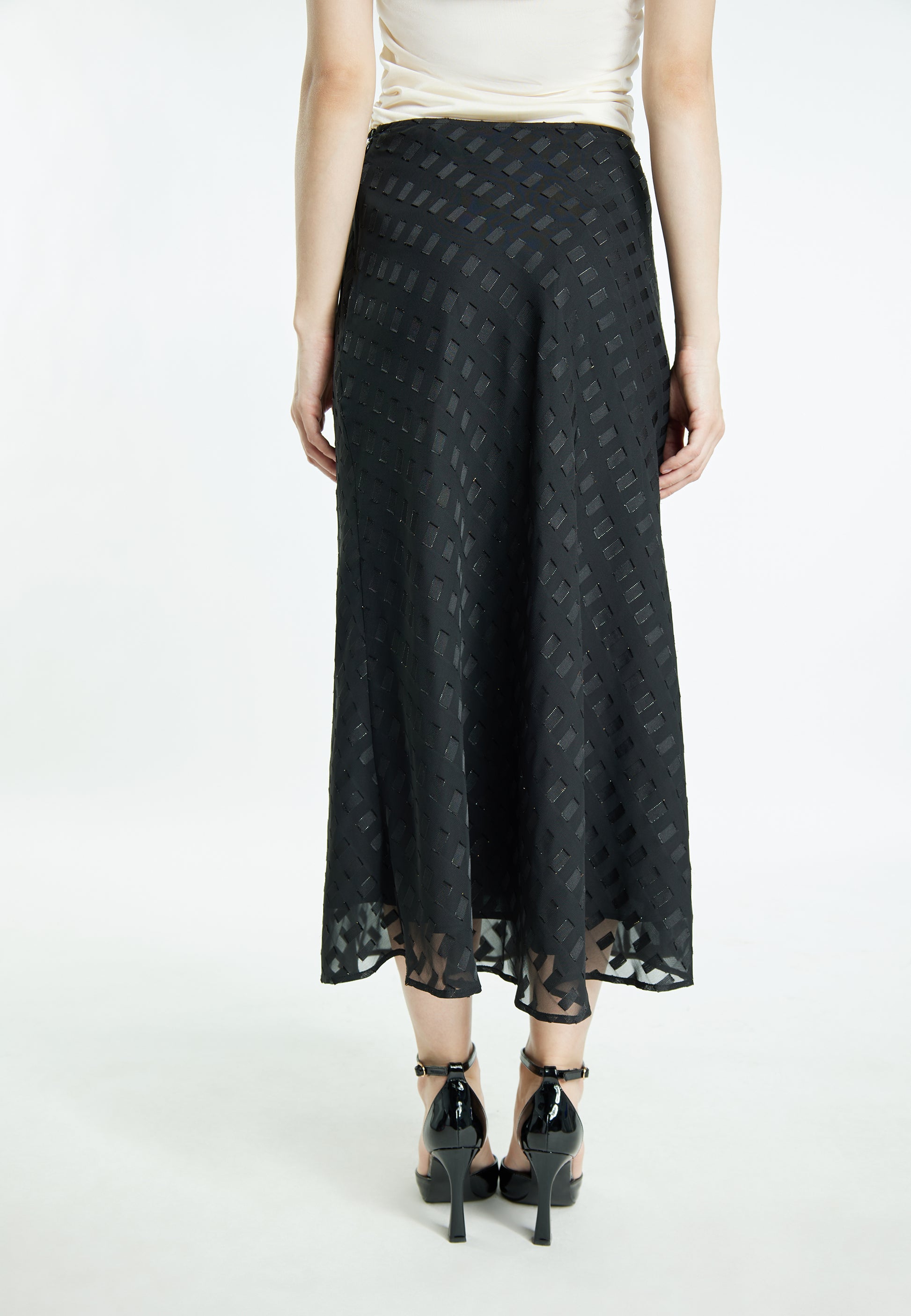 DreiMaster Klassik spódnica midi damska