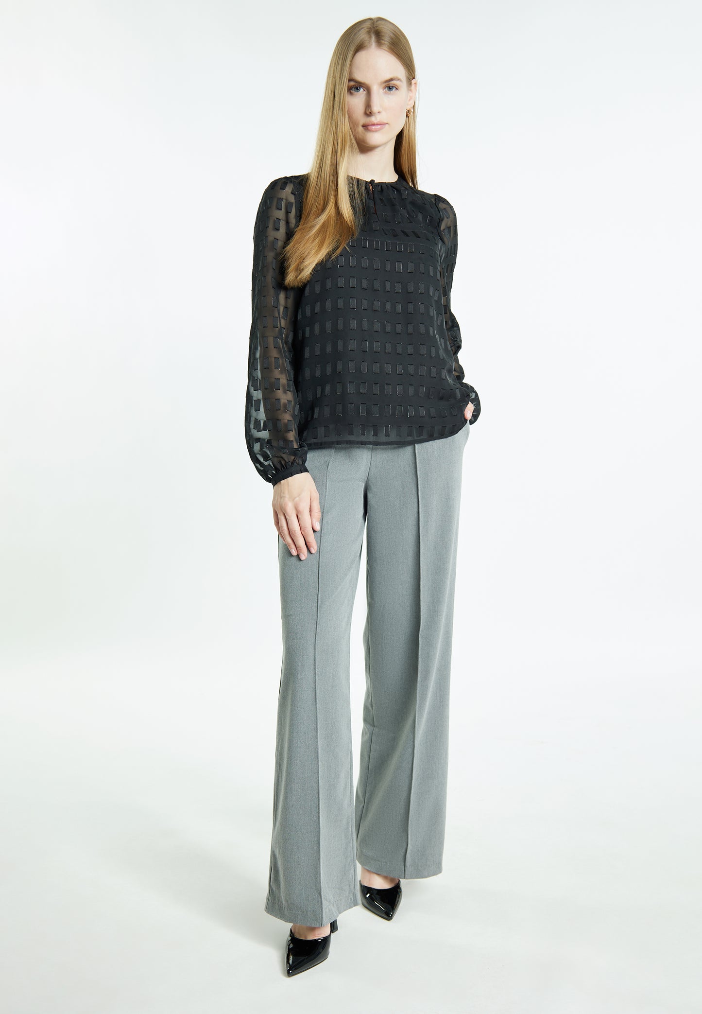 DreiMaster Klassik Women's Long Sleeve Blouse