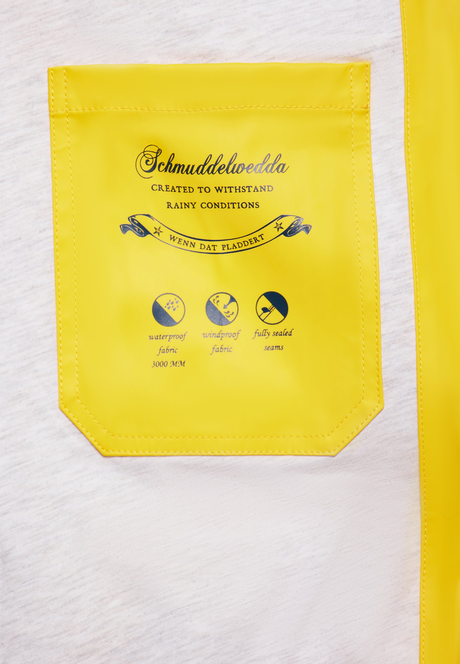 Schmuddelwedda Damen Regenmantel