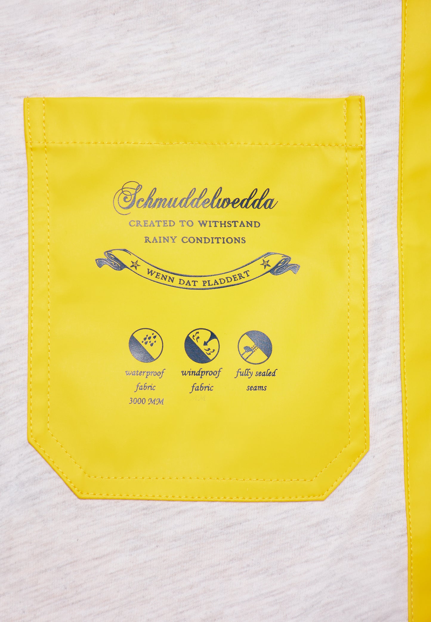 Schmuddelwedda Damen Regenmantel