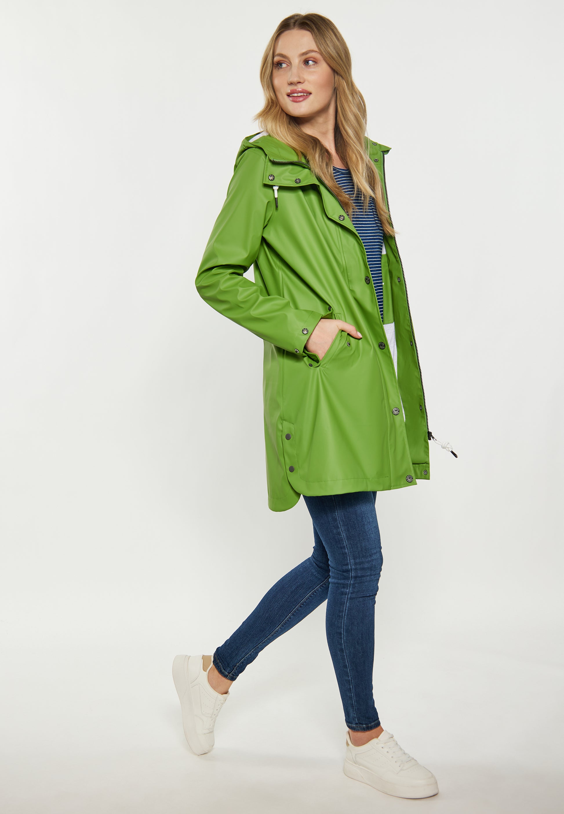 Schmuddelwedda Damen Regenmantel