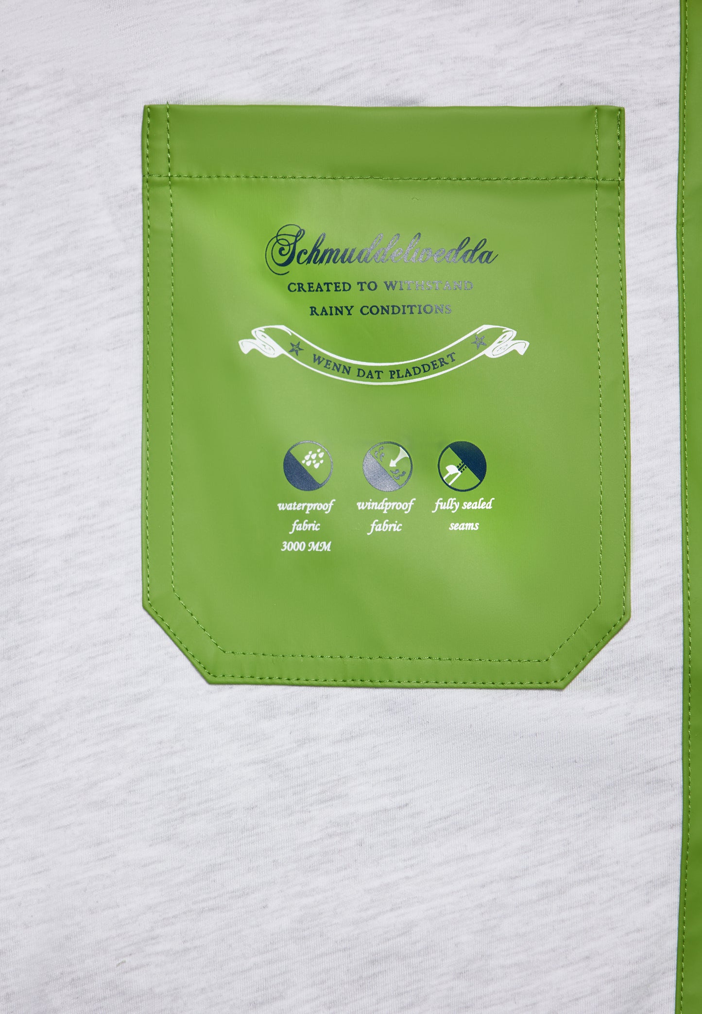 Schmuddelwedda Damen Regenmantel