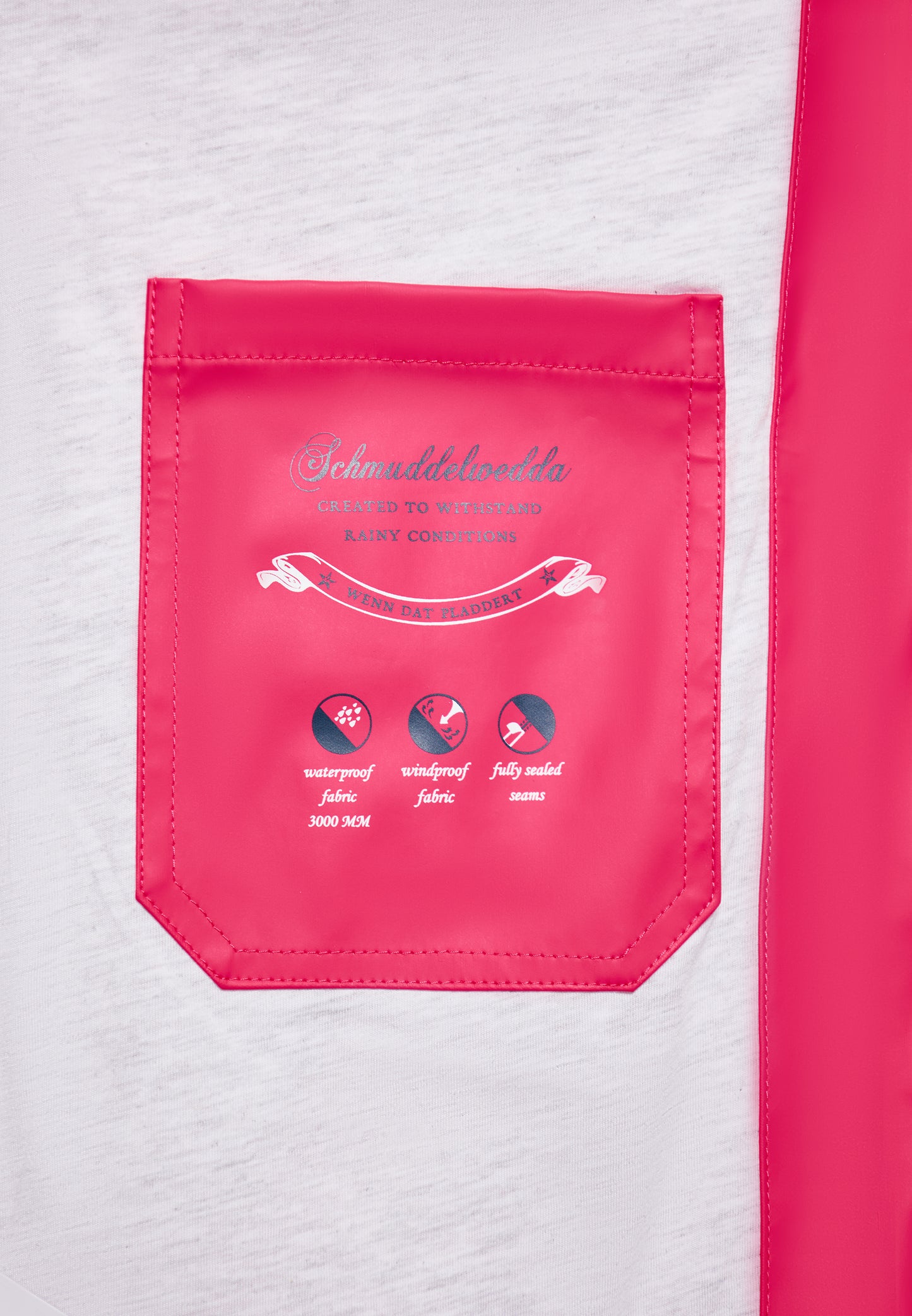 Schmuddelwedda Damen Regenmantel