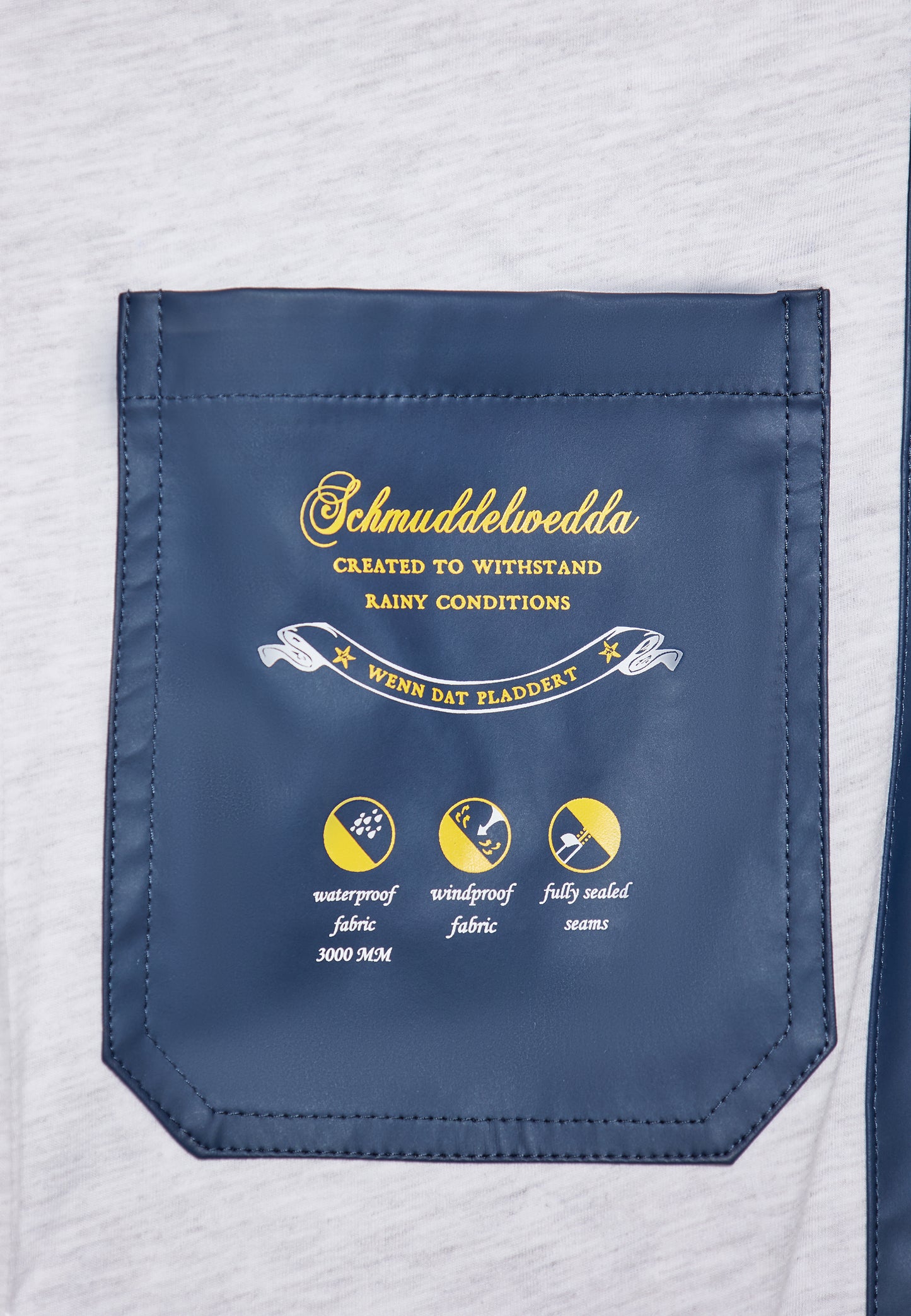 Schmuddelwedda Damen Regenmantel