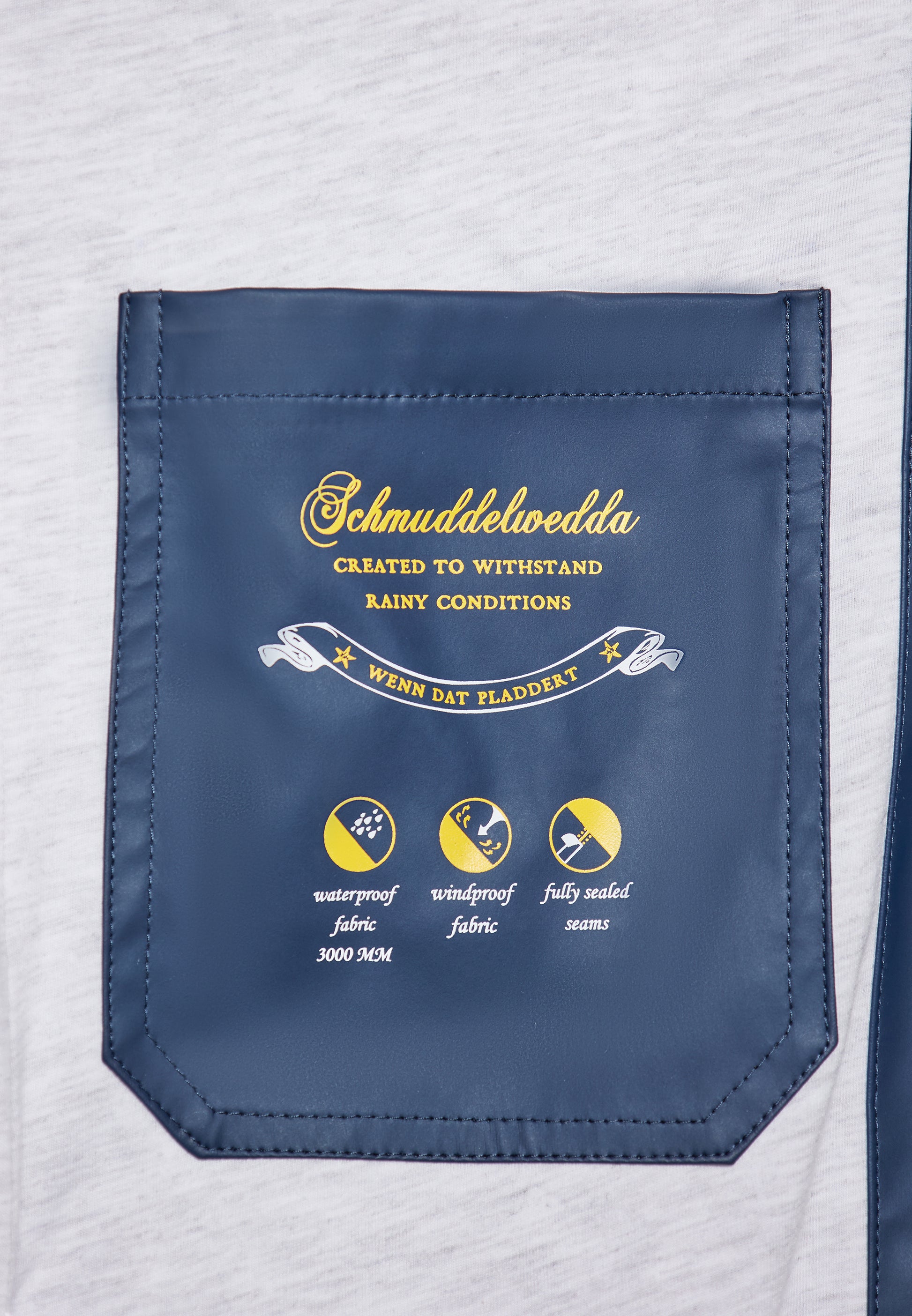 Schmuddelwedda Damen Regenmantel