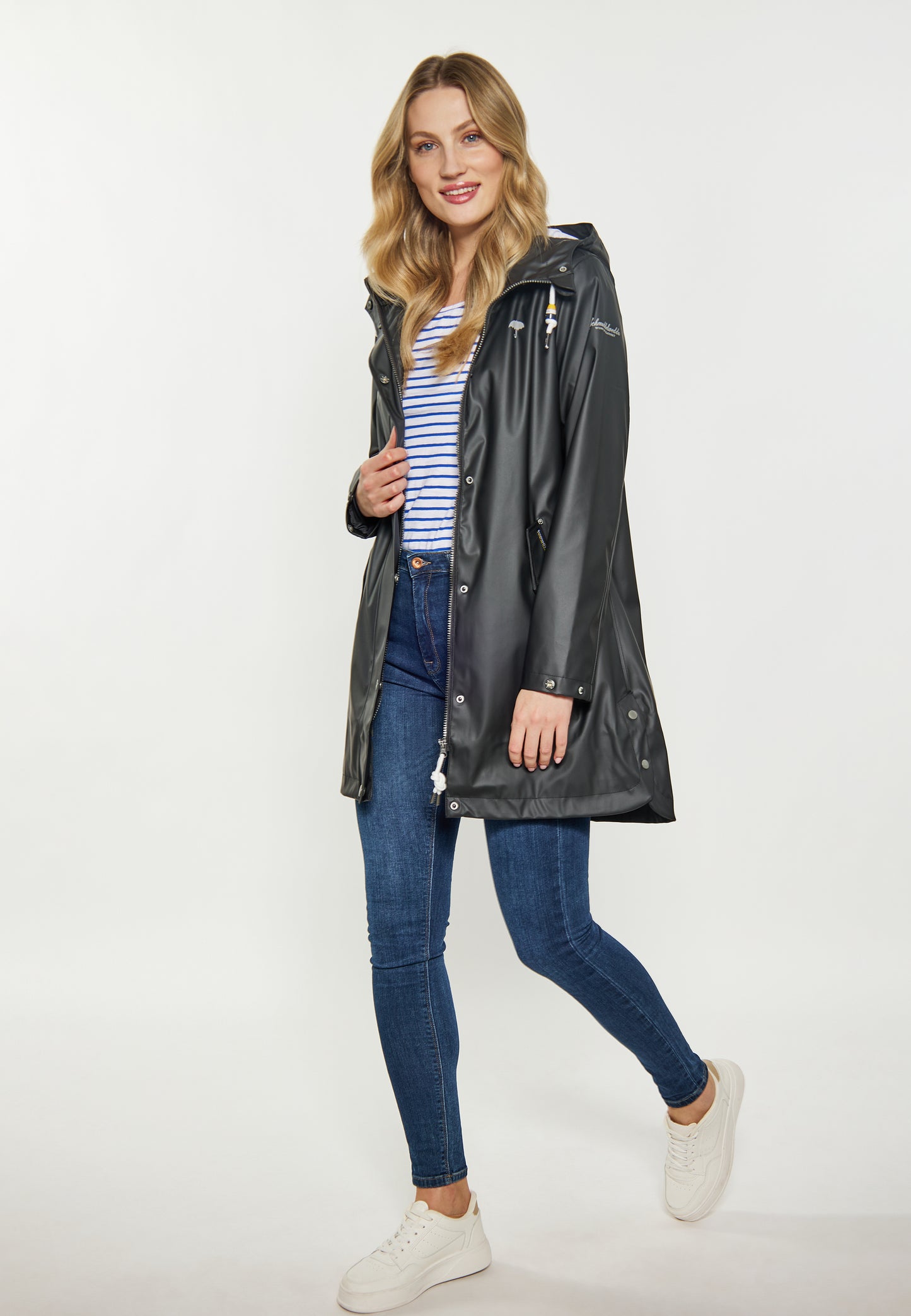 Schmuddelwedda Damen Regenmantel