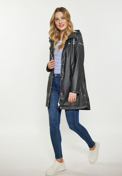 Schmuddelwedda Damen Regenmantel