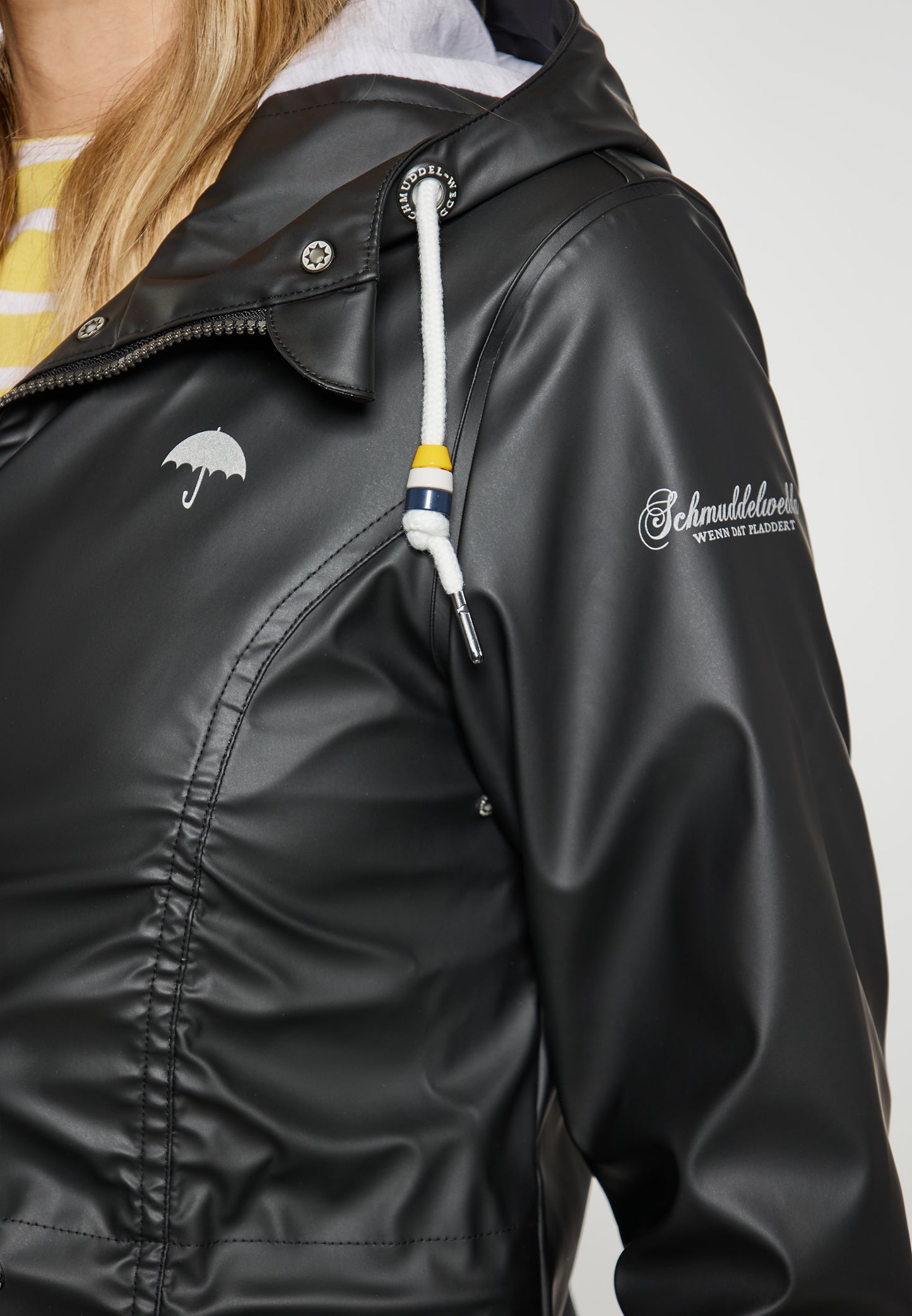 Schmuddelwedda Damen Regenmantel