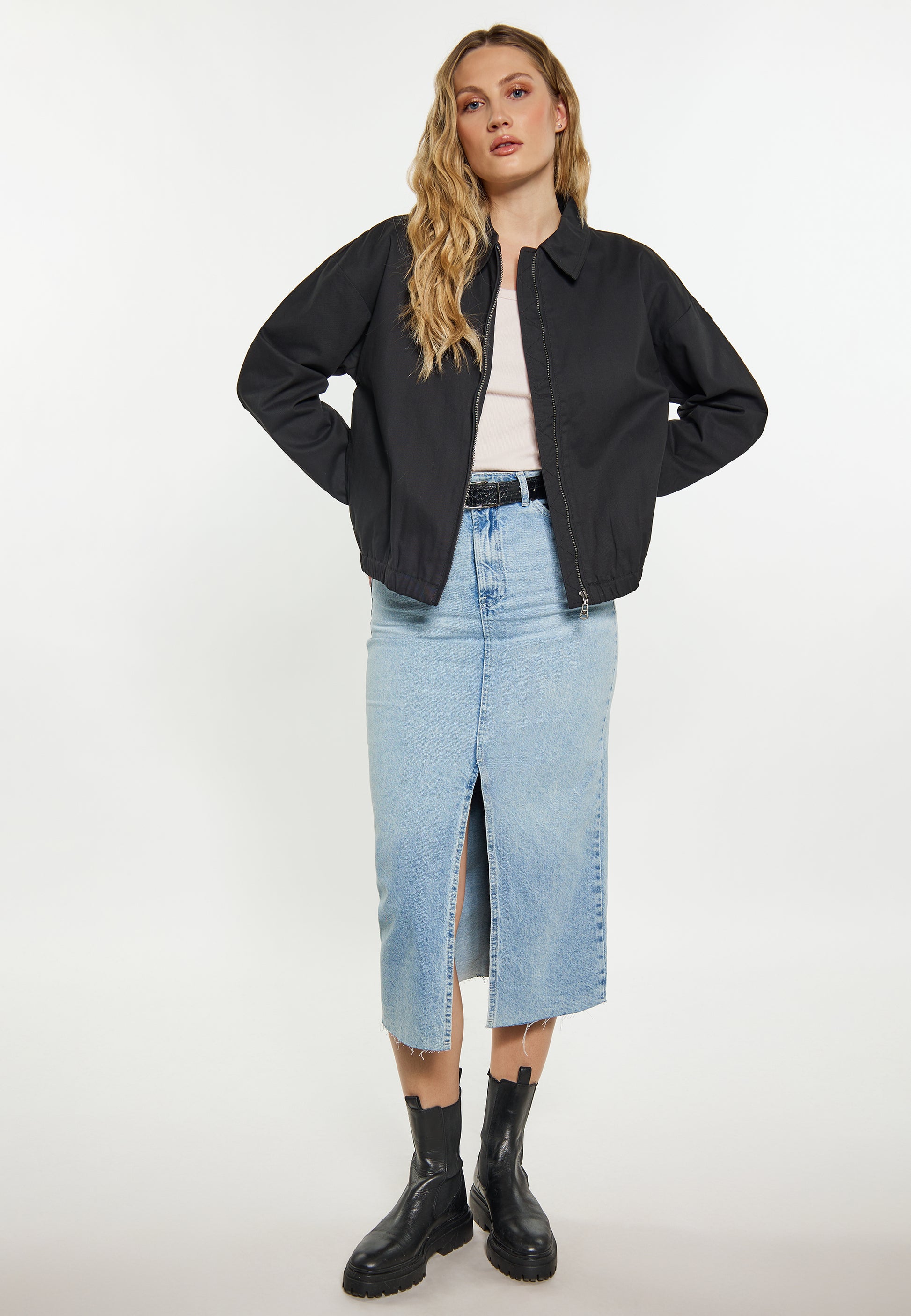 Dreimaster Vintage Damen Bluse