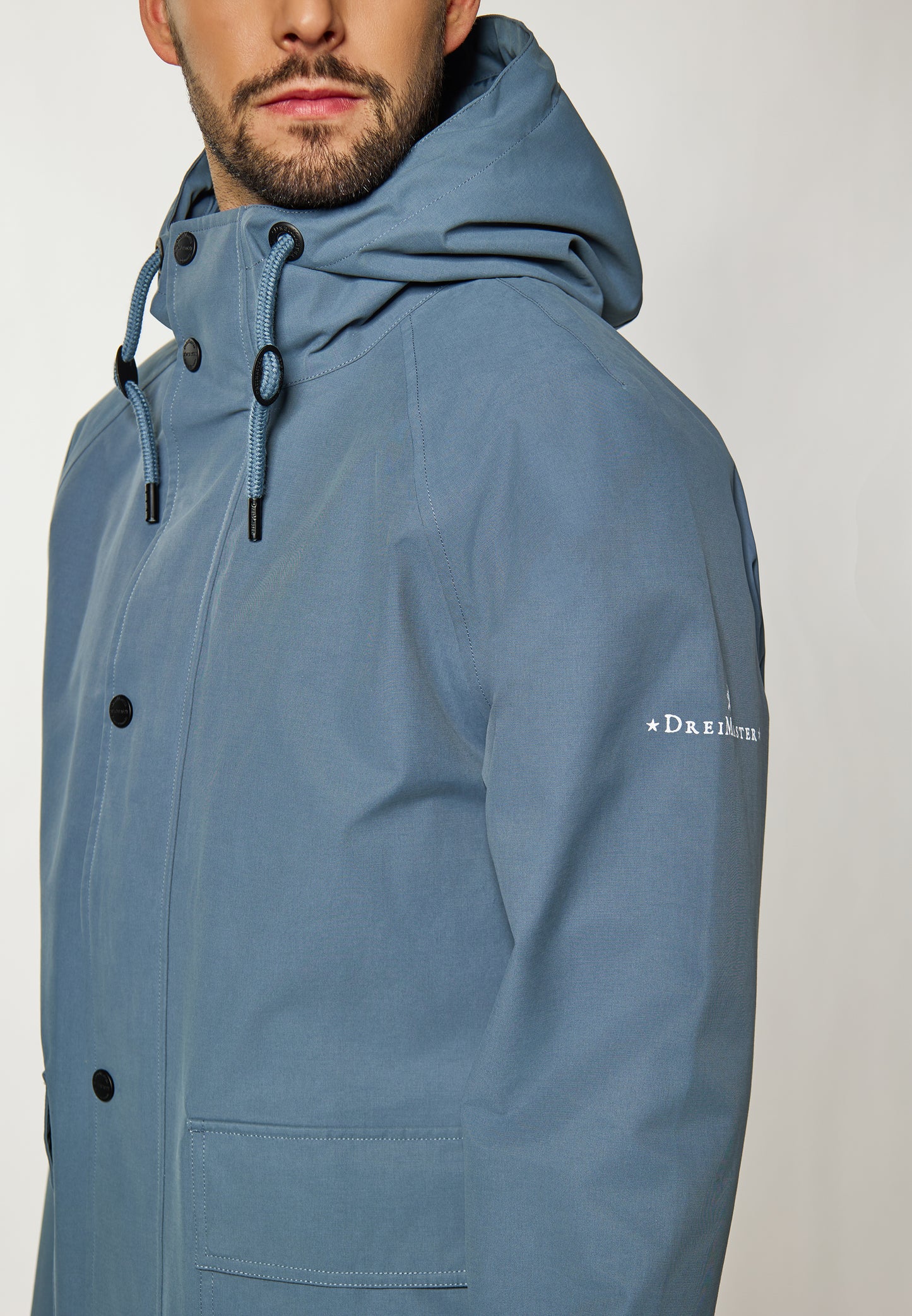 Dreimaster Klassik Men's Rain Parka