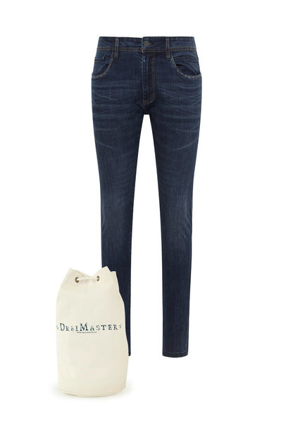 DreiMaster Maritim  dżinsy męskie + torba na zakupy