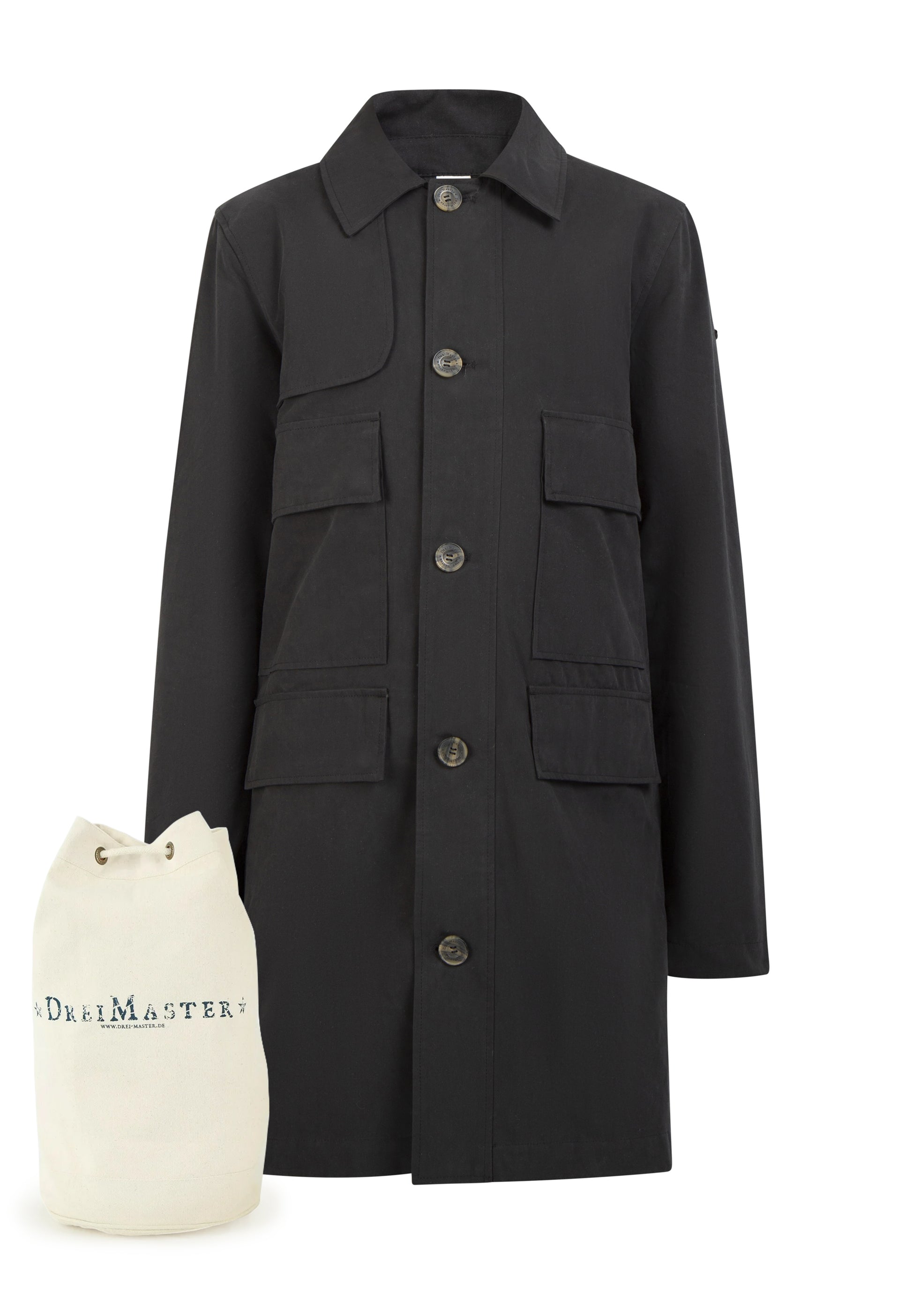 DreiMaster Vintage Men's Jacket + Shopping Bag Set