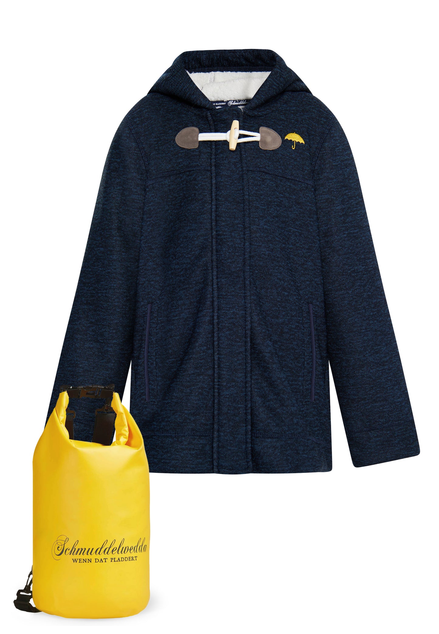 Schmuddelwedda Kid's Coat + Daypack Set