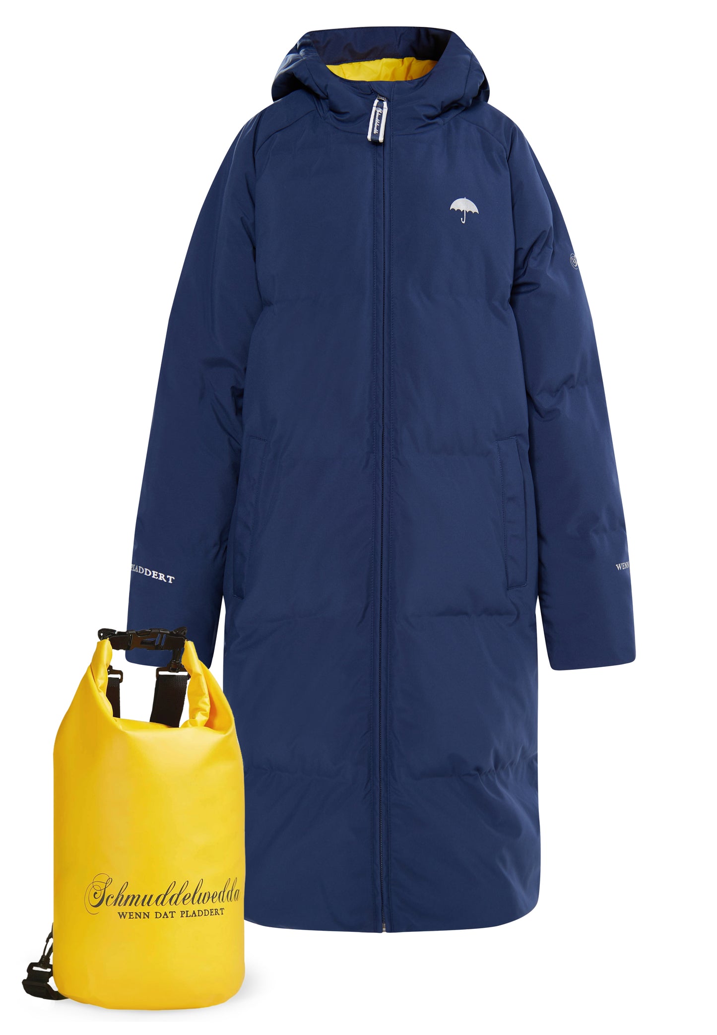 Schmuddelwedda Kid's Coat + Daypack Set