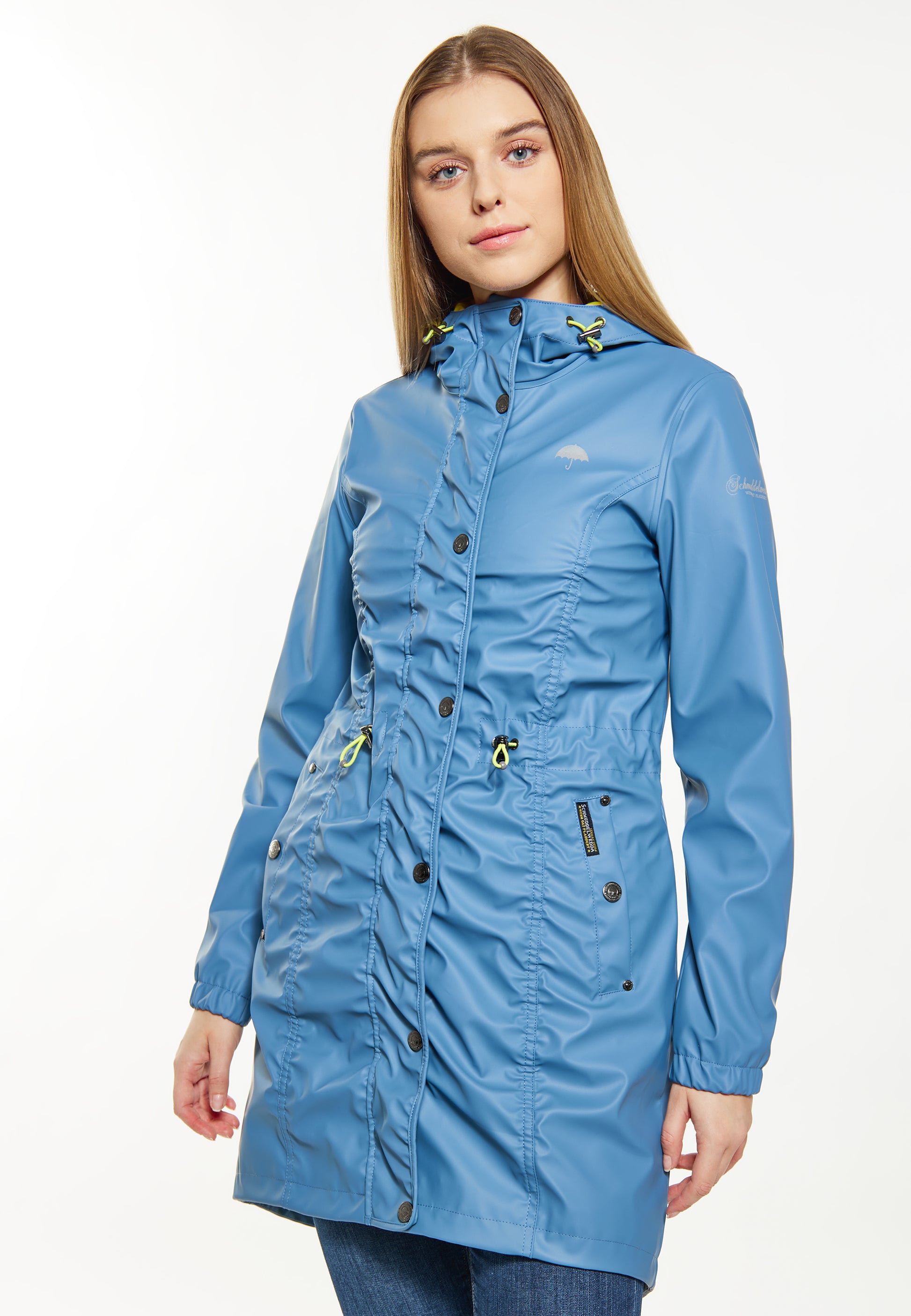 Schmuddelwedda Damen Regenmantel