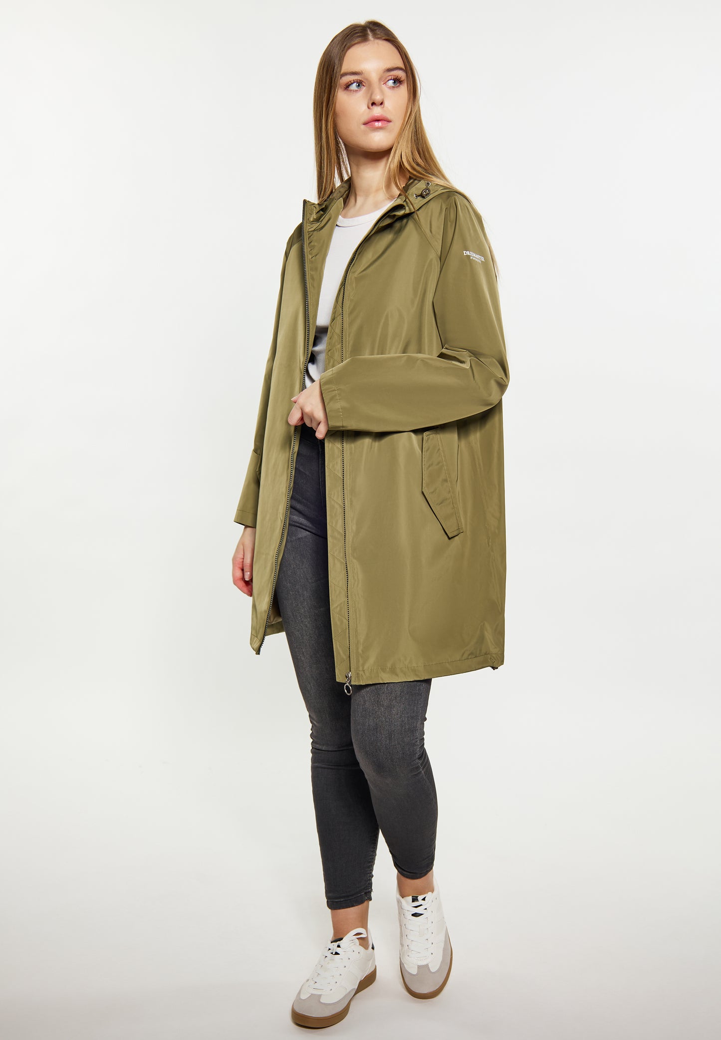 Dreimaster Maritim Damen Regenjacke aus recycelten Materialien