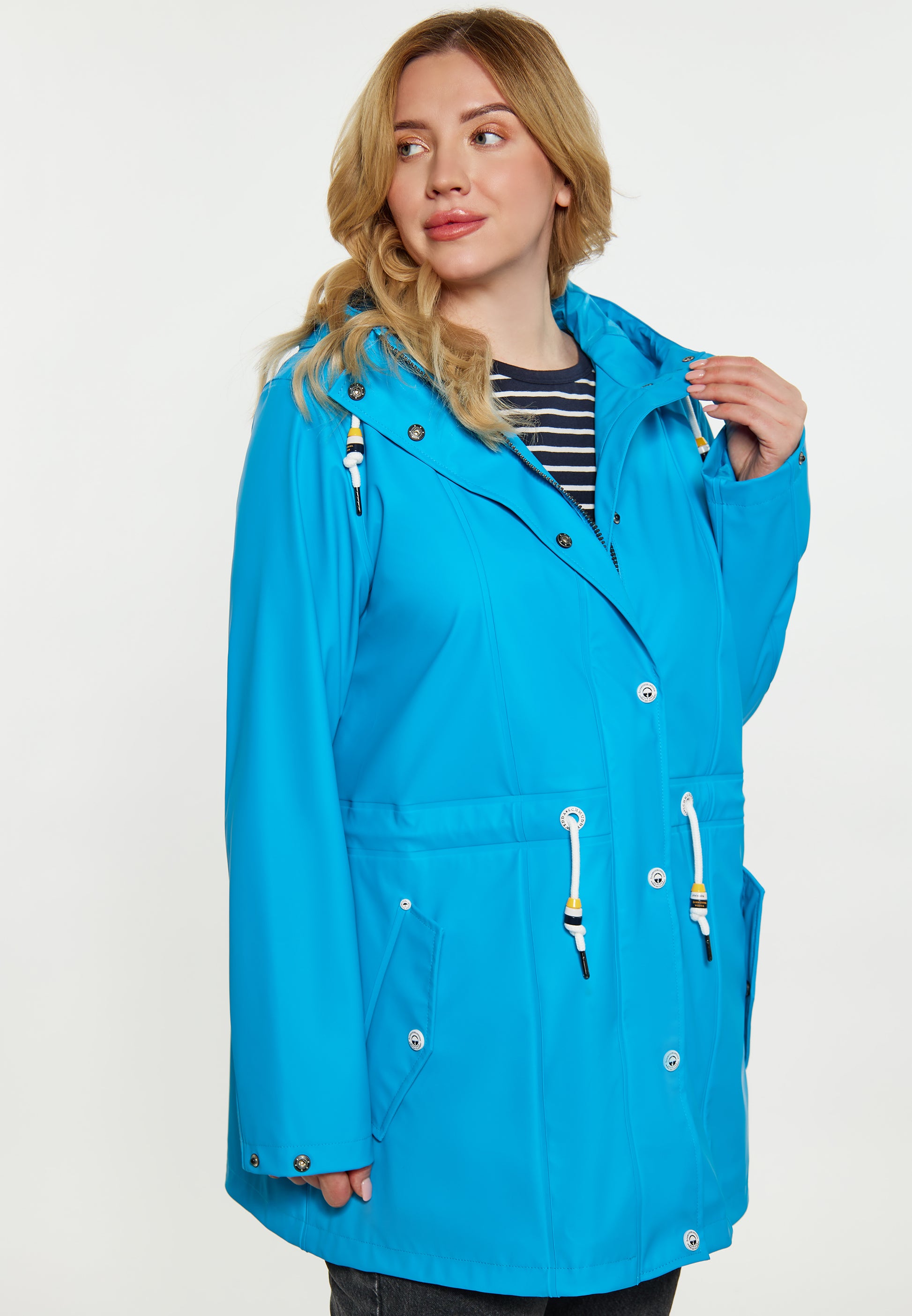 Schmuddelwedda Women's Plus Size Raincoat