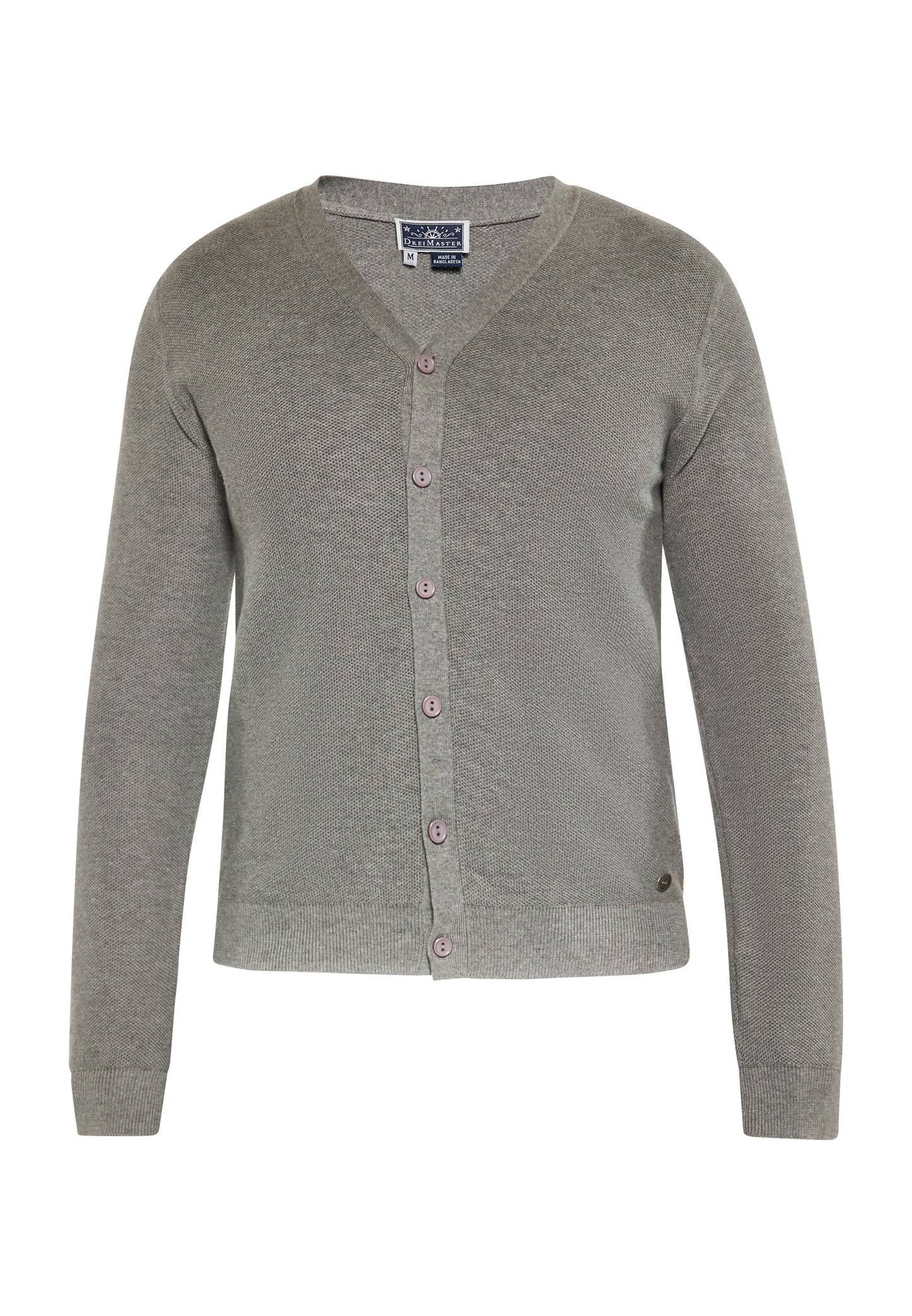 Dreimaster maritimer Herren-Cardigan