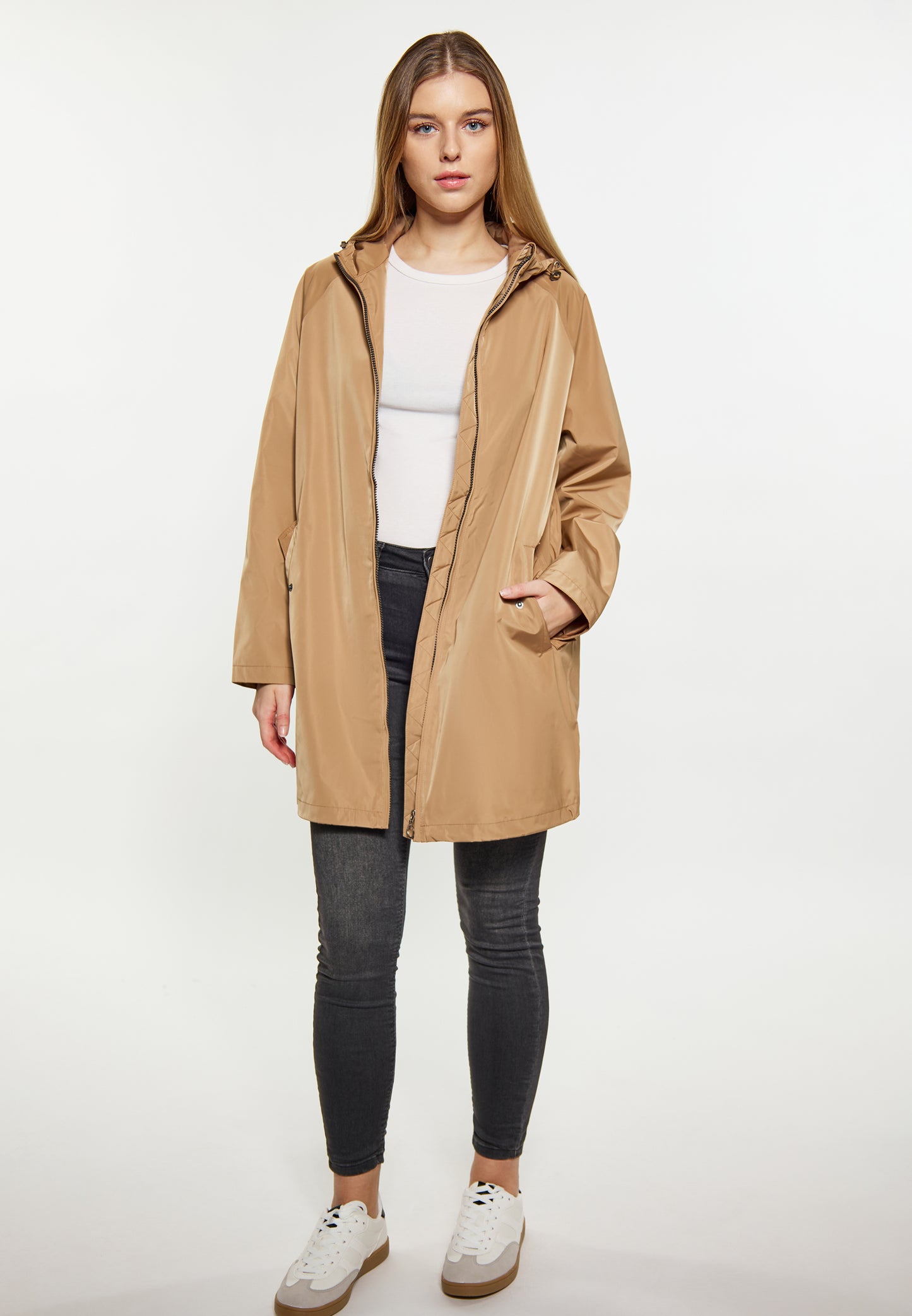 Dreimaster Maritim Damen Regenjacke aus recycelten Materialien