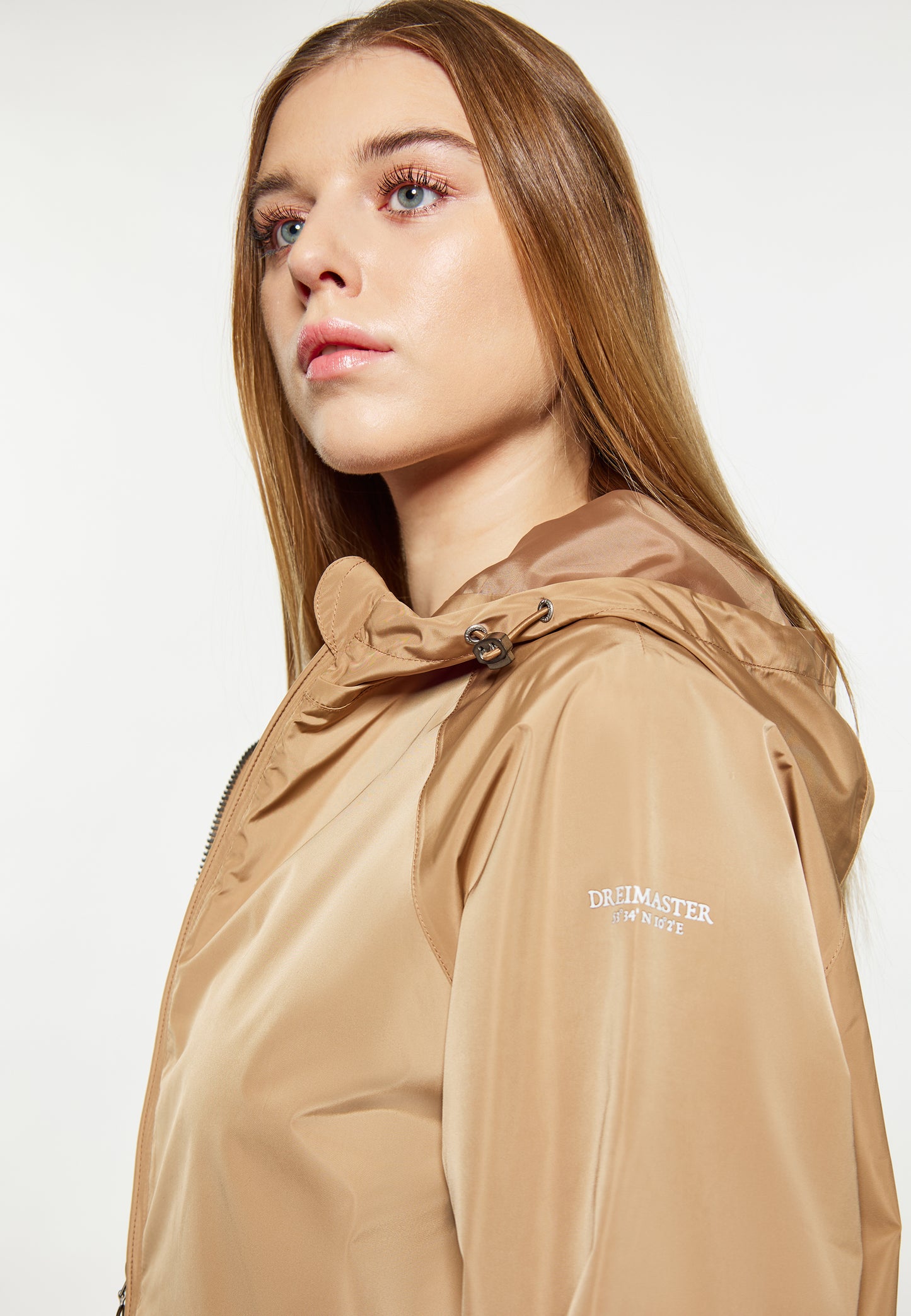 Dreimaster Maritim Damen Regenjacke aus recycelten Materialien
