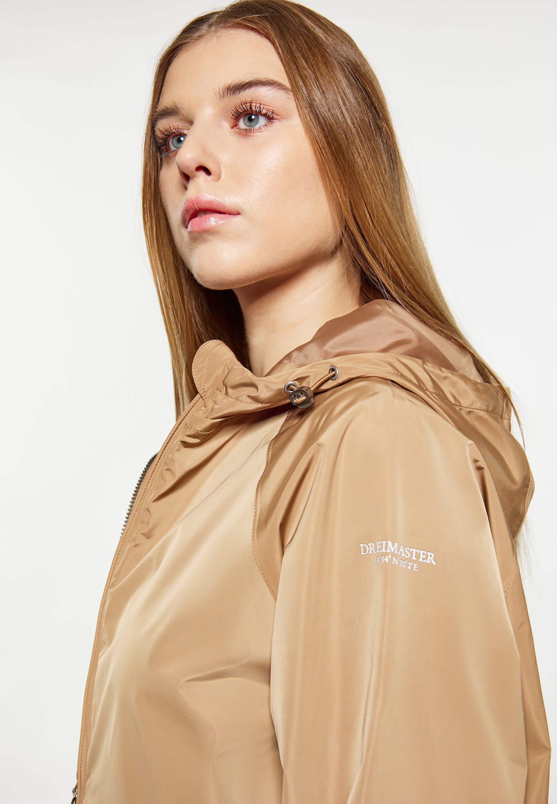 Dreimaster Maritim Damen Regenjacke aus recycelten Materialien