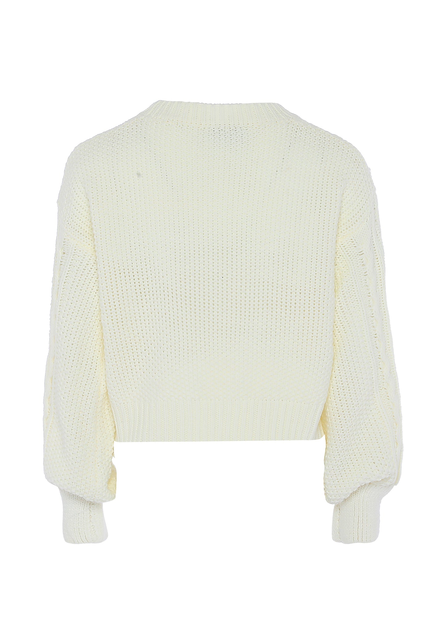 Dreimaster Vintage Damen Zopfstrickpullover