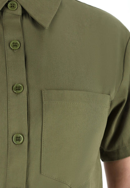 Dreimaster Vintage Damen Bluse