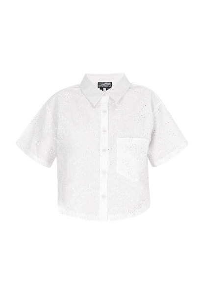 Dreimaster Vintage Damen Bluse