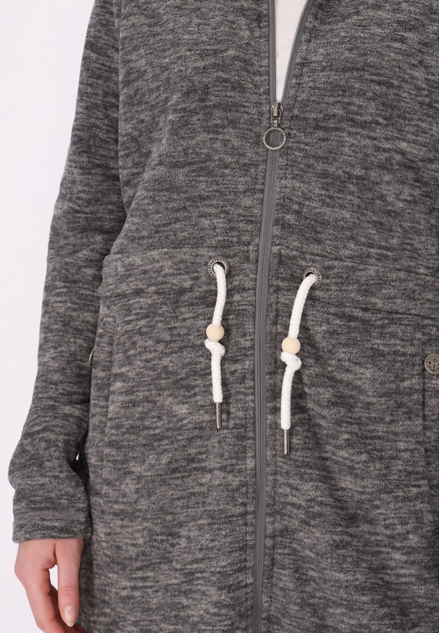 Dreimaster maritim Damen Fleecemantel