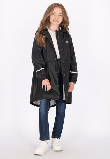 Schmuddelwedda Mantel Schmuddelwedda Regenmantel Schwarz