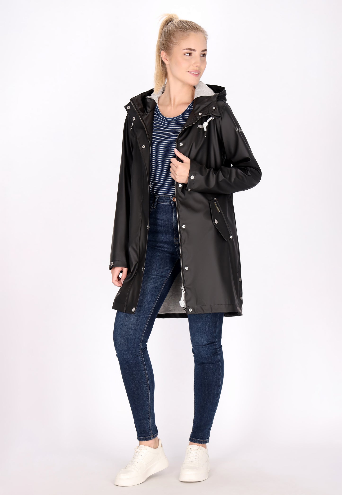 Schmuddelwedda Damen Regenmantel