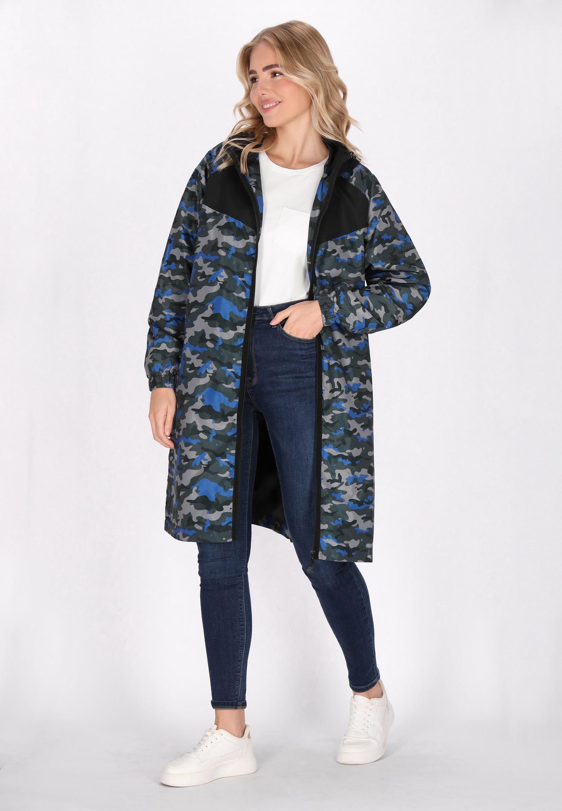 urban rain by Schmuddelwedda płaszcz damski